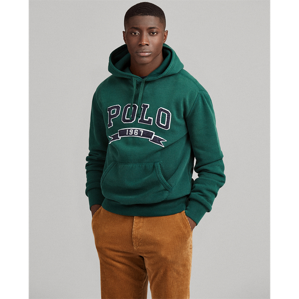 Ralph lauren cotton blend fleece best sale