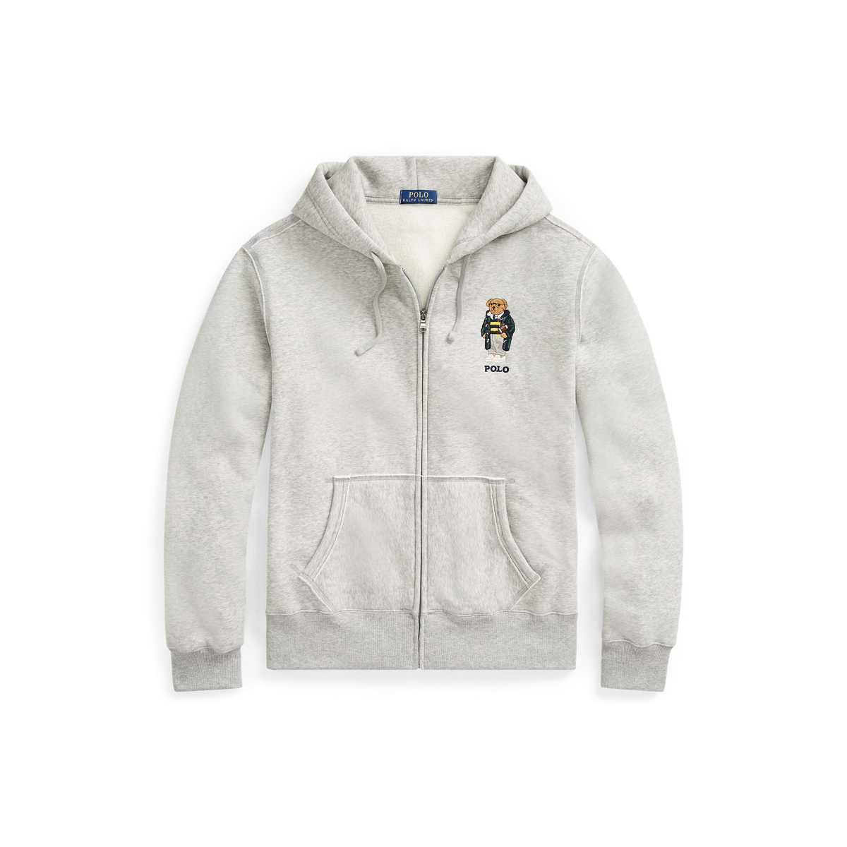 Polo bear zip up hoodie best sale