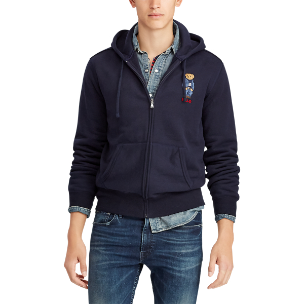 Polo Bear Fleece Hoodie