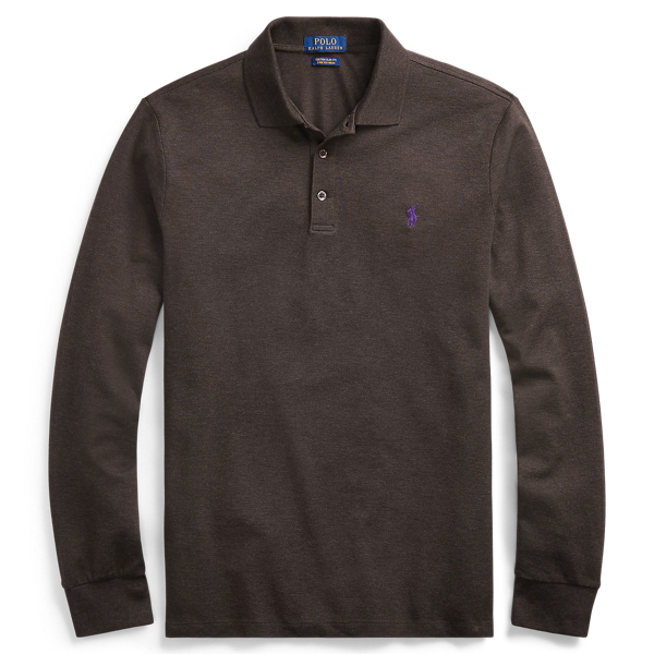 ★★POLO RALPH LAUREN★★ Custom Slim Fit Long Sleeve Polo G Custom Slim Long-Sleeve Polo