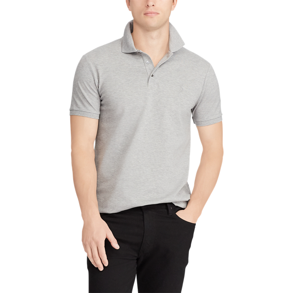 Andover Heather/Tonal Pp Custom Slim Fit Stretch Polo Polo Ralph Lauren 5
