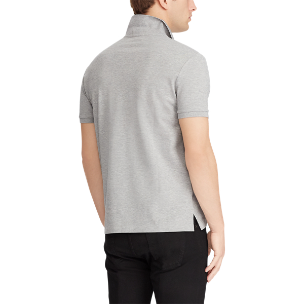 Andover Heather/Tonal Pp Custom Slim Fit Stretch Polo Polo Ralph Lauren 6