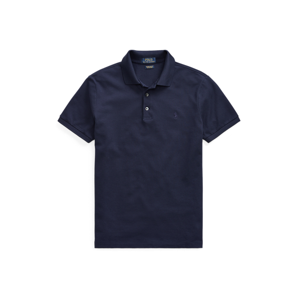 Refined Navy/Tonal Custom Slim Stretch Mesh Polo Polo Ralph Lauren 2