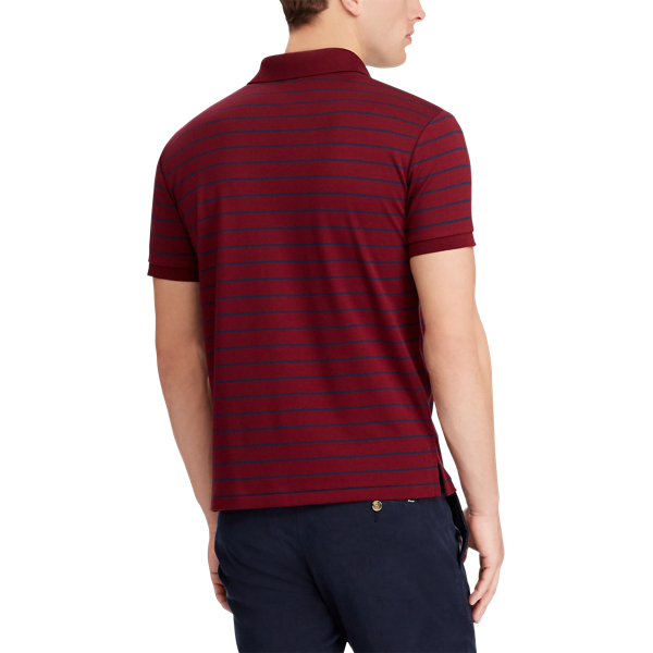 Classic Wine/ French Navy Classic Fit Soft-Touch Polo Polo Ralph Lauren 6