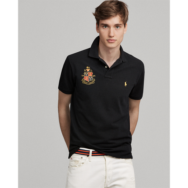 ★★POLO RALPH LAUREN★★ Custom Slim Fit Mesh Polo Shirt Tu Custom Slim Fit Mesh Polo