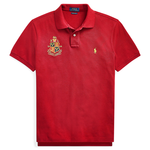 Custom Slim Fit Mesh Polo Polo Ralph Lauren 1