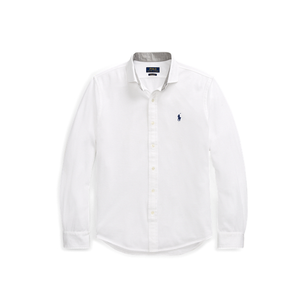 Custom slim fit mesh overhemd Polo Ralph Lauren in 1