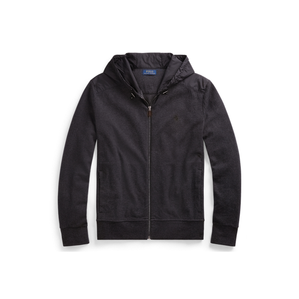 Herringbone Hybrid Hoodie