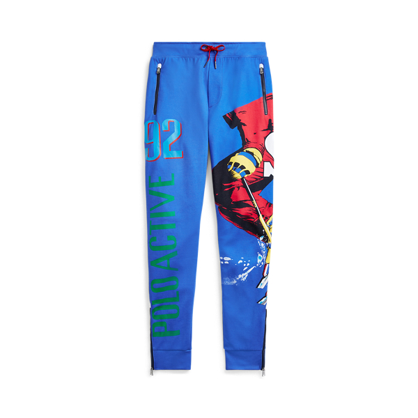Cotton-Blend Jogger Polo Ralph Lauren 1