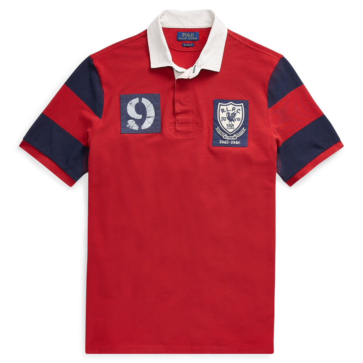Classic Fit Mesh Rugby Shirt