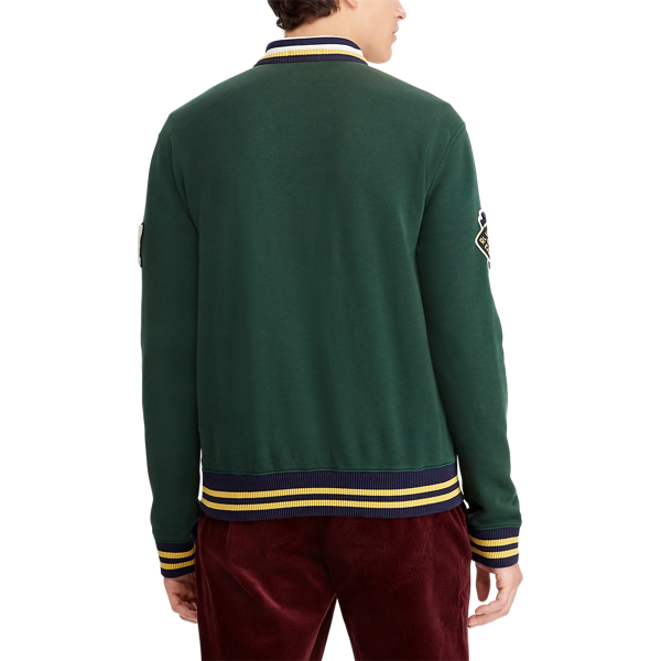 College Green Cotton-Blend-Fleece Sweatshirt Polo Ralph Lauren 6