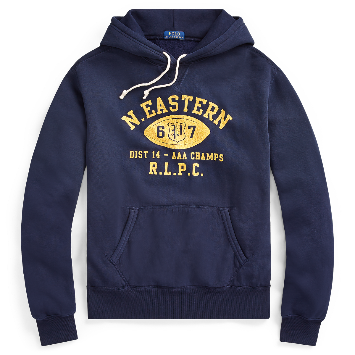 Cotton-Blend-Fleece Hoodie