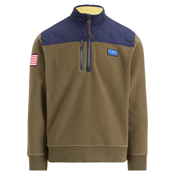 ラルフローレン　HI TECH POLO RALPH LAUREN Hi Tech Color-Blocked Pullover, Royal – OZNICO