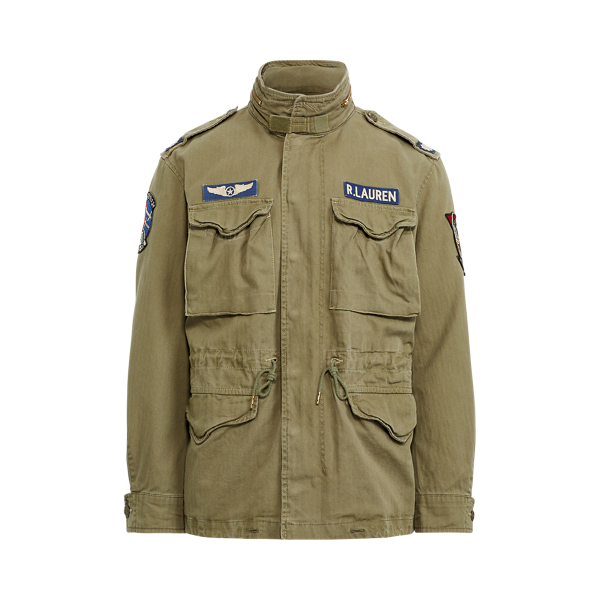 Cotton Twill Field Jacket Polo Ralph Lauren 1