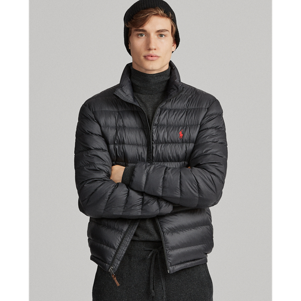 Packable down jacket polo hotsell