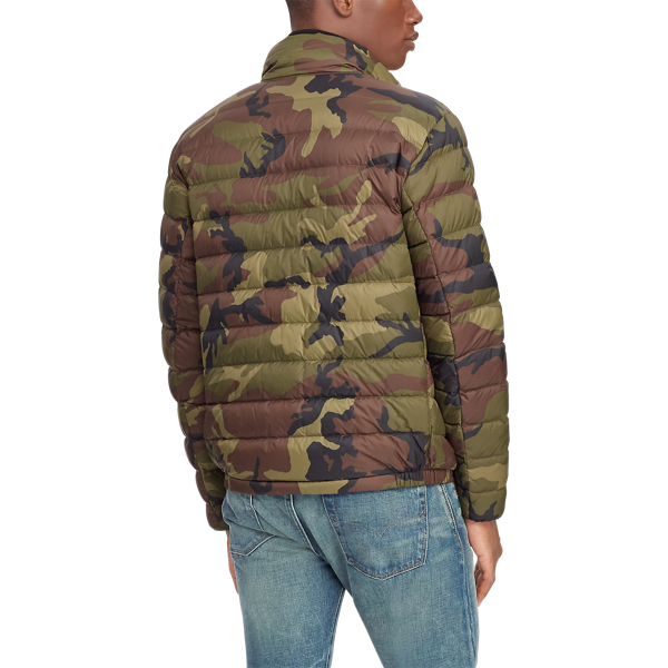 Camo Packable Down Jacket