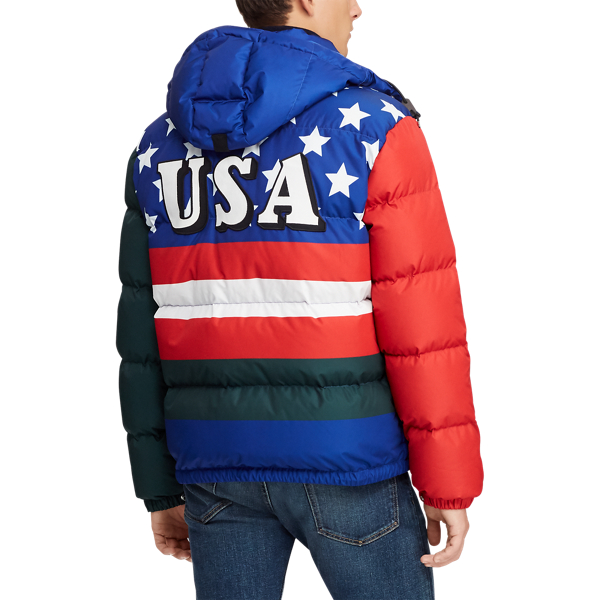 Downhill Skier Water-Repellent Down Jacket Polo Ralph Lauren 6