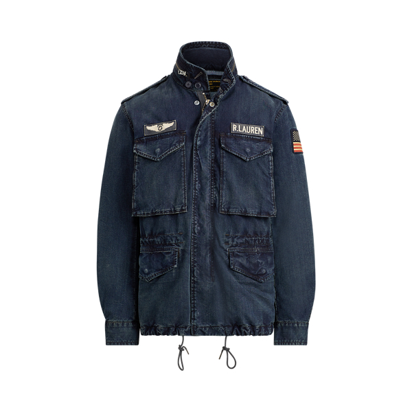 Field jacket blue sale