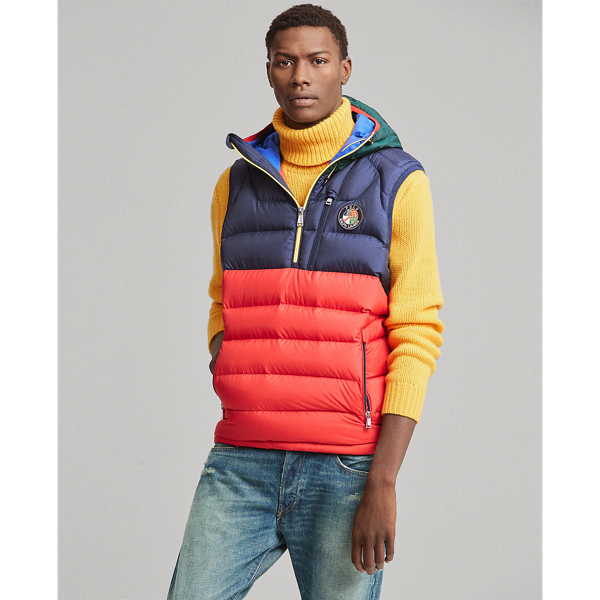 Ralph lauren mens down vest online