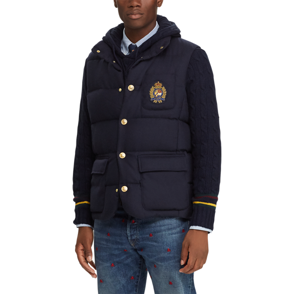Wool Down Vest