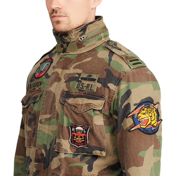 Ralph lauren men's camouflage jacket online