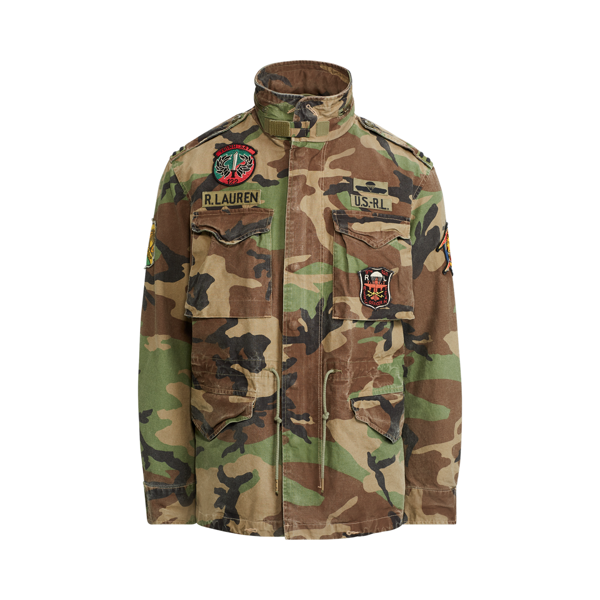 Camo jacket ralph lauren on sale