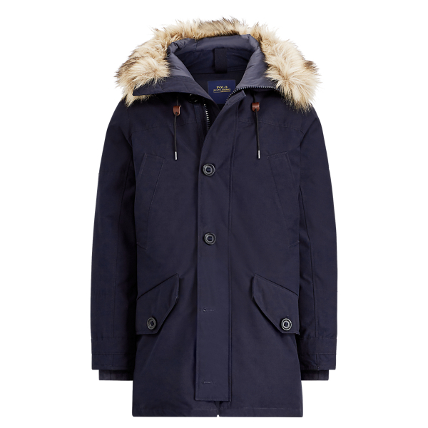 Faux-Fur-Trim Down Parka Polo Ralph Lauren 1