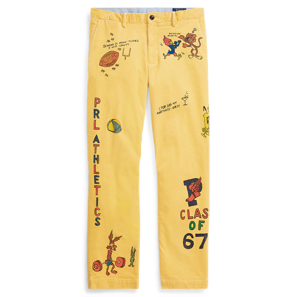 Ralph lauren yellow jeans best sale