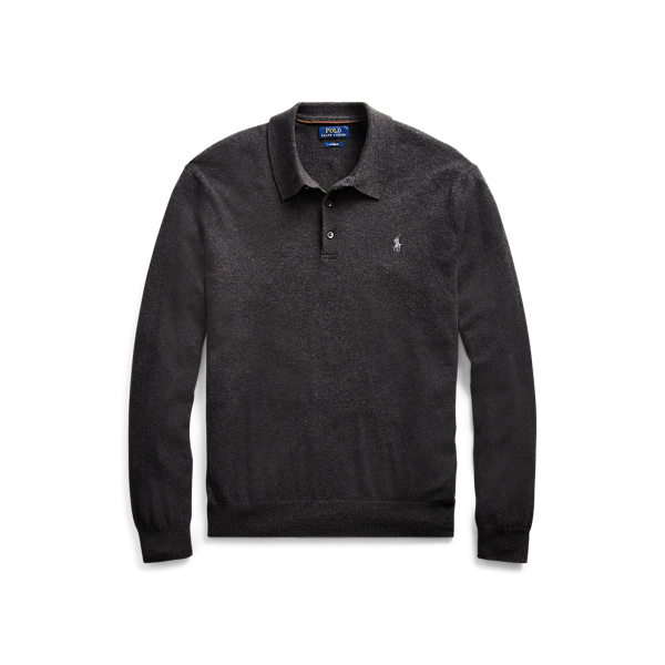 Washable Cashmere Polo Sweater Polo Ralph Lauren w 1