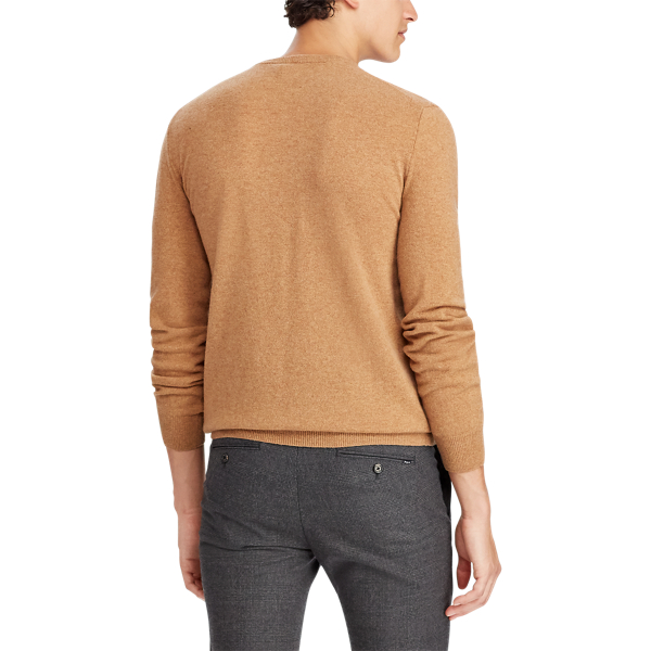 Pull en cachemire lavable Polo Ralph Lauren en Brown Heather 6