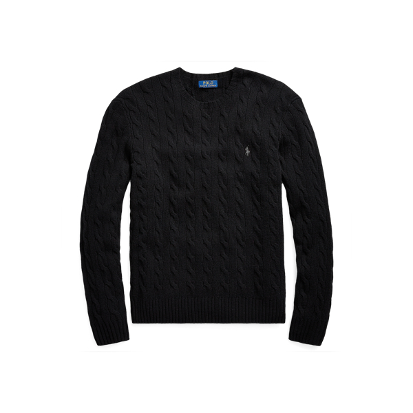 Cable-Knit Wool-Cashmere Sweater Polo Ralph Lauren em 1