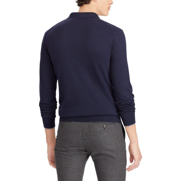 Pull Polo en coton Polo Ralph Lauren en Hunter Navy 6