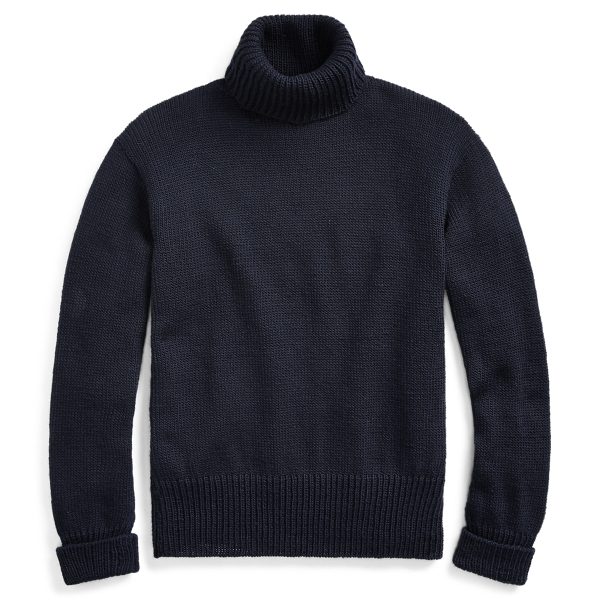 Pull col roulé en laine Polo Ralph Lauren en 1