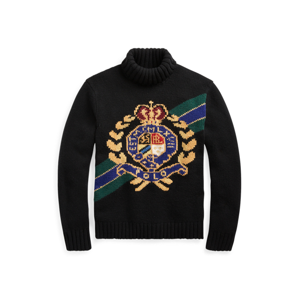 Ralph lauren crest polo best sale