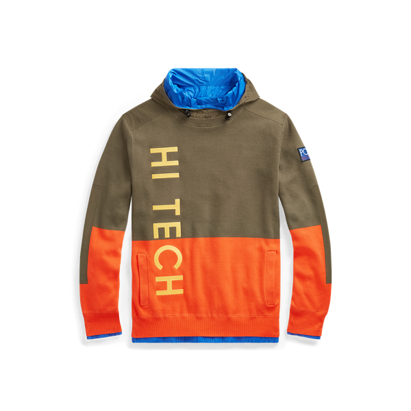 Hi Tech Knit Cotton Hoodie