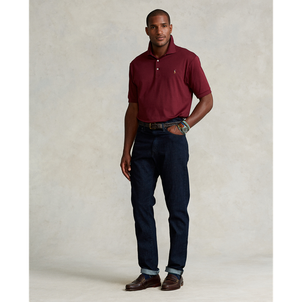 Classic Wine Soft Cotton Polo Shirt Big & Tall 4