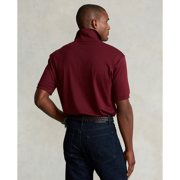 Classic Wine Soft Cotton Polo Shirt Big & Tall 5