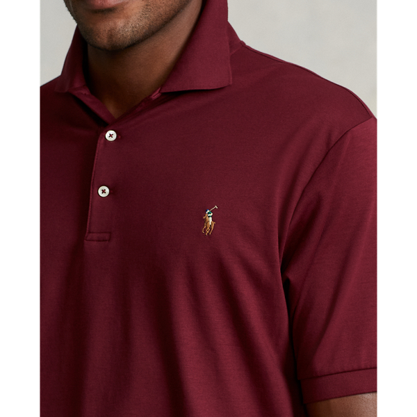 Classic Wine Soft Cotton Polo Shirt Big & Tall 6