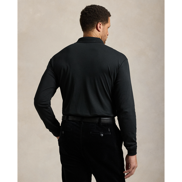 【577】POLO RALPH LAUREN LONG SLEEVE Long sleeve polo with classic collar | Emporium