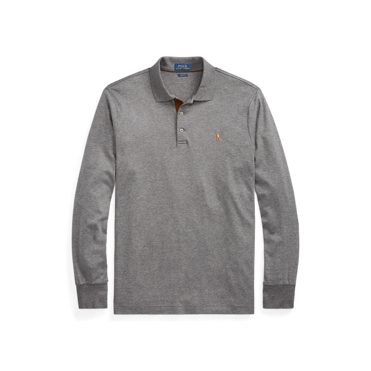 Ralph lauren pima cotton polo long sleeve on sale