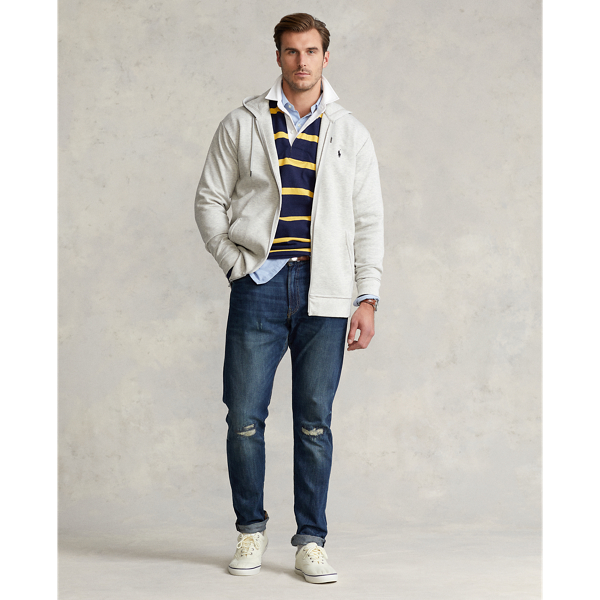 Light Sport Heather Double-Knit Full-Zip Hoodie Big & Tall for fall 4