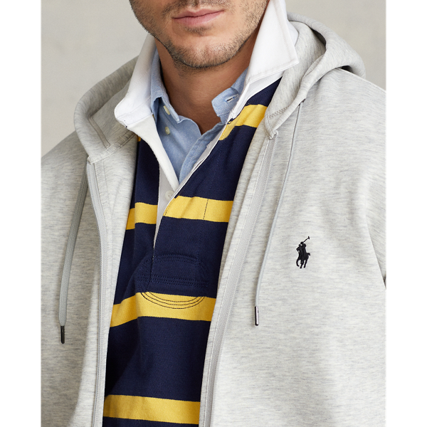 Light Sport Heather Double-Knit Full-Zip Hoodie Big & Tall for fall 6