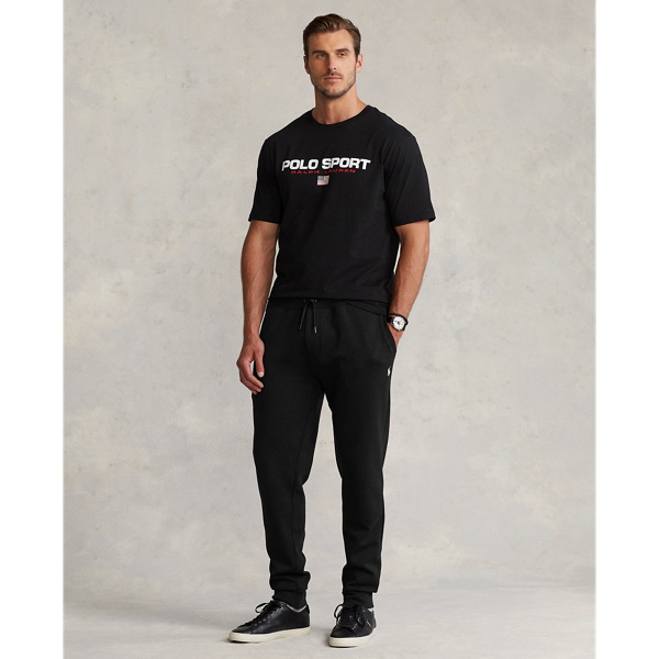 Polo Black Double-Knit Jogger Pant Big & Tall 1