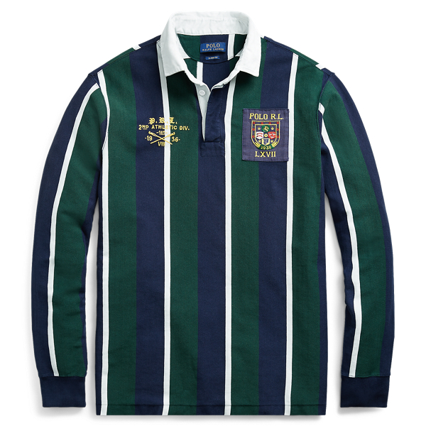 Classic Fit Cotton Rugby Shirt