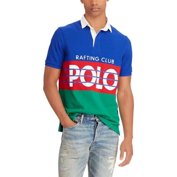 Rugby Royal Multi Hi Tech Classic Fit Mesh Rugby Big & Tall 3