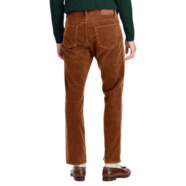 Brown Stretch Classic Corduroy Trouser Big & Tall 4