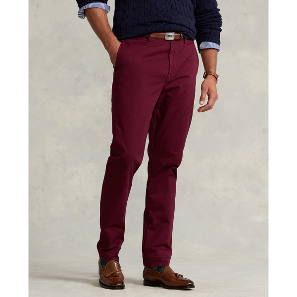 Classic Wine Stretch Classic Fit Chino Big & Tall 4