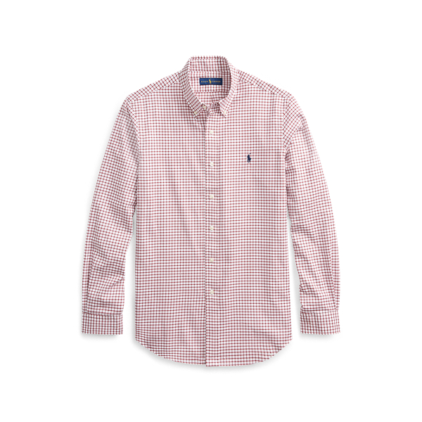 Classic Fit Plaid Twill Shirt