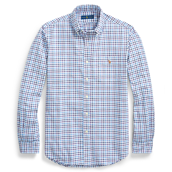 Chemise Oxford &eacute;cossaise classique Big & Tall en 1