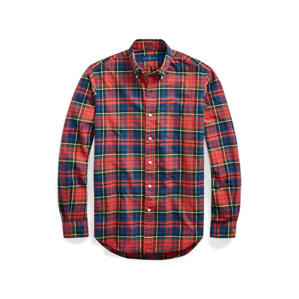 Classic Fit Plaid Oxford Shirt Big & Tall in 1